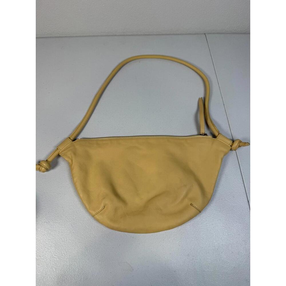 Freda Salvador Brown Elodie Crescent Bag with Stains - Picture 5 of 16